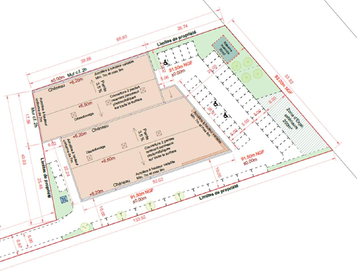 Local d'activité Esvres 612m² Location local d'activité Esvres Indre-et-Loire OLACT2309855 2